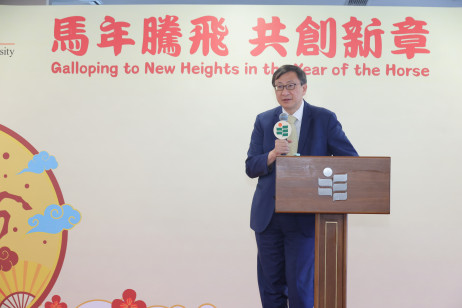 教大校長李子建教授概述大學的最新成就及未來發展方向