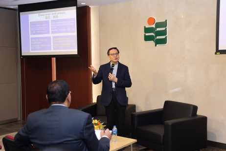 Professor Cheung delivers a keynote address themed “My Intellectual Journey and Political Praxis”, reflecting on his decades of scholarly pursuit and public service