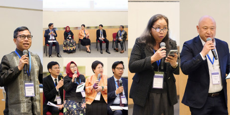 Panel discussions and reflections (from left to right, up to down): Mr John Arnold Siena, Senior Officials from Thailand, Indonesia, The Philippines, and Cambodia, Ms Victoria L.Tinio, Dr Jongwon Seo