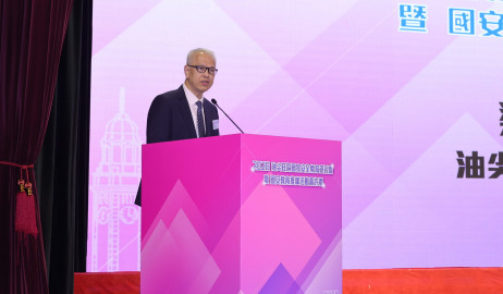 梁冠芬校长强调，国家安全是社会稳定与繁荣的基石，更是下一代安心学习、健康成长的重要保障