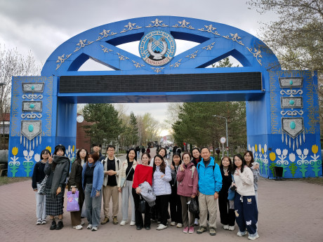 Karaganda Central Park. The delegation embarked on cultural activities and city exploration to deepen participants’ understanding of Central Asia