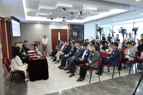 教大舉行記者會，公佈全港中小學人工智能應用的最新調查及研究結果