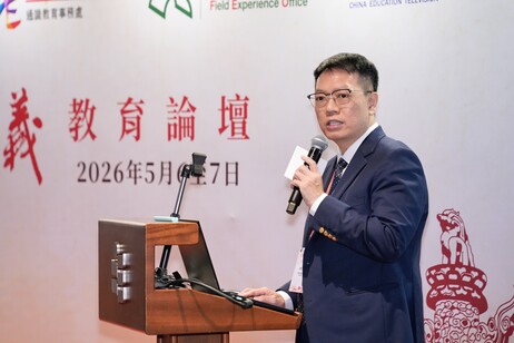基督教香港信義會深信學校潘自榮校長發表演講