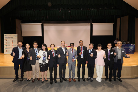EdUHK representatives taking a group photo with delegates from partner institutions during IPCRF 2026 
