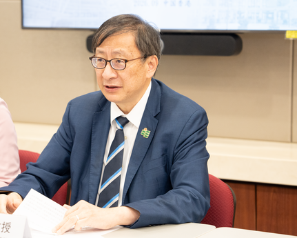 李子建教授在欢迎辞中感谢复旦多年来对教大发展的支持