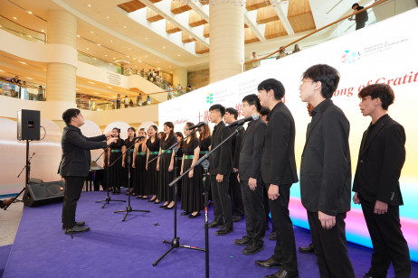 EdUHK Chorus performs “In Praise of Teachers”