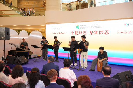 Society of Boys’ Centres Shing Tak Centre School performs