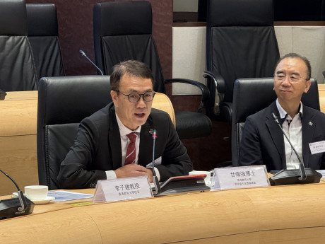 Sharing by Dr Kevin Kam Wai-keung, Director of School Partnership and Field Experience of EdUHK