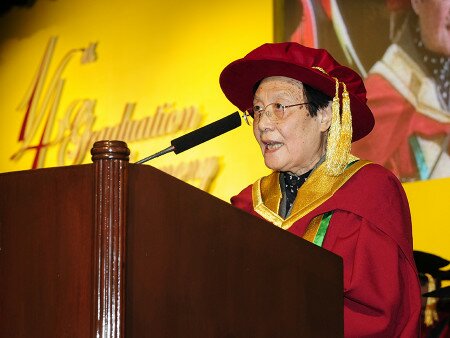 Thank You Address by Professor Lu Jie