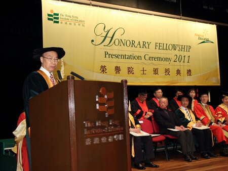 Thank You Address by Professor Ho Pui-hung