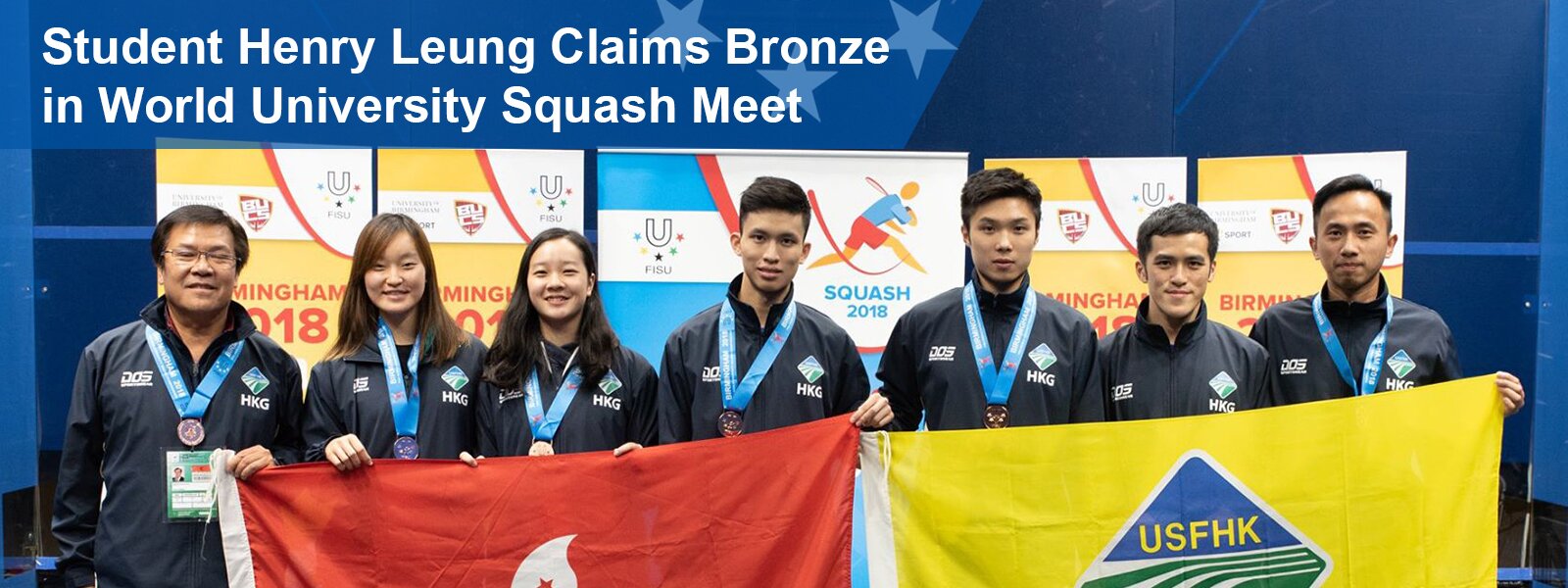 Student Henry Leung Claims Bronze in World University Squash Meet
