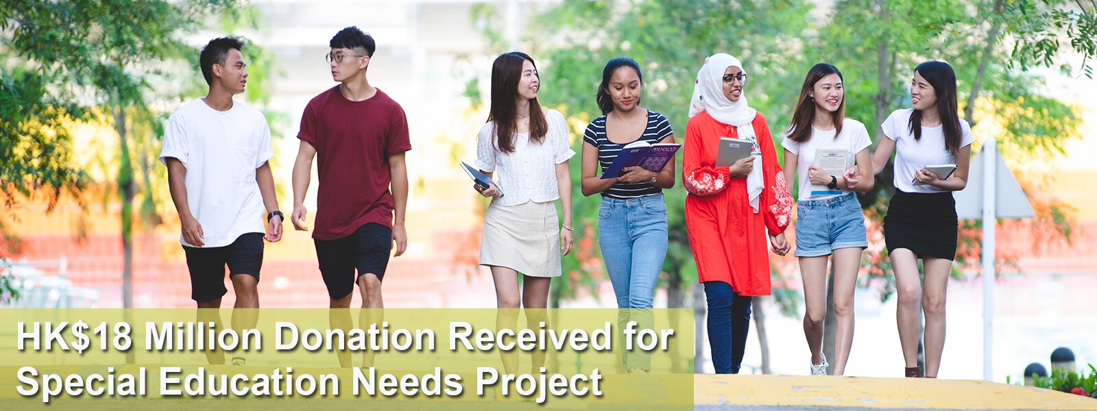 HK$18 Million Donation Received for Special Education Needs Project