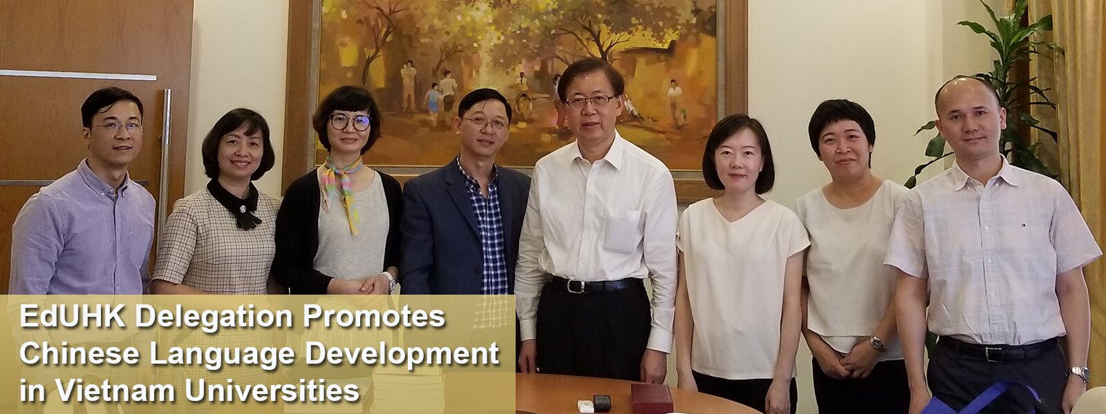 EdUHK Delegation Promotes Chinese Language Development in Vietnam Universities