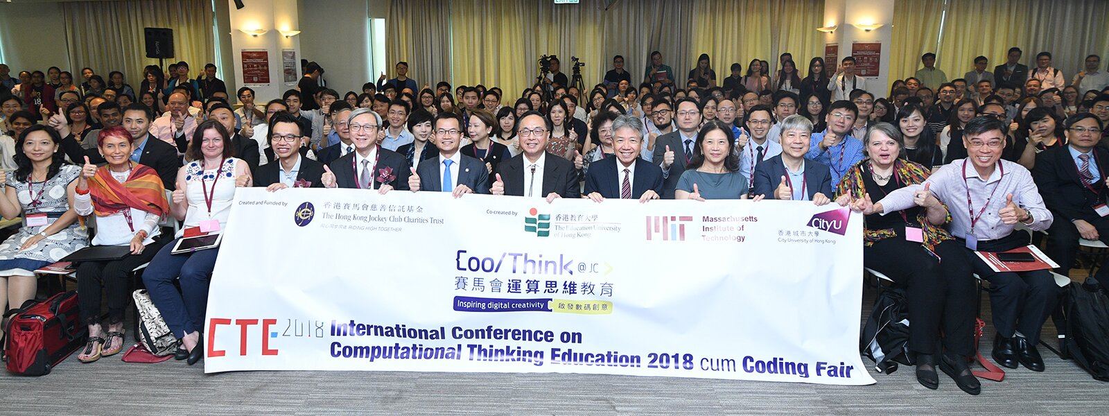International Conference on Computational Thinking Education 2018 and Coding Fair & Press Conference on Opening Up of CoolThink@JC Educational Resources