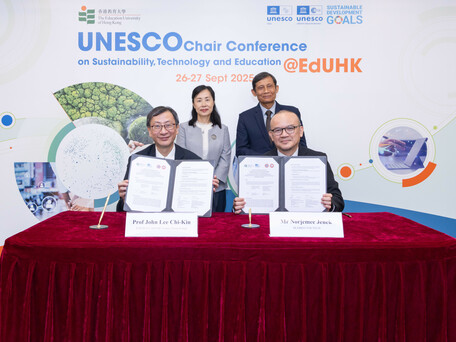 EdUHK Hosts UNESCO Chair Conference on Sustainability, Technology and Education and UNEVOC Centres Meeting
