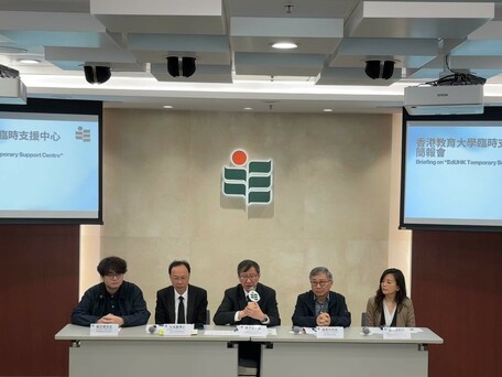 教大临时支援中心运作顺畅携手社区协助灾区学童走出哀伤