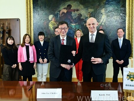 教大代表团访问欧洲　与荷兰及匈牙利三间顶尖大学签署合作备忘录