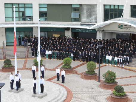 教大临时支援中心携手社区协助灾区学童