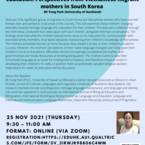 Changing language attitudes and heritage language education: Perspectives from Vietnamese migrant mothers in South Korea