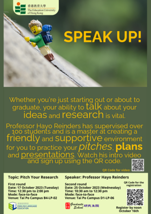 Pitch Your Research