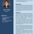 Meet Our Plenary Speaker: Professor KIAER, Jieun