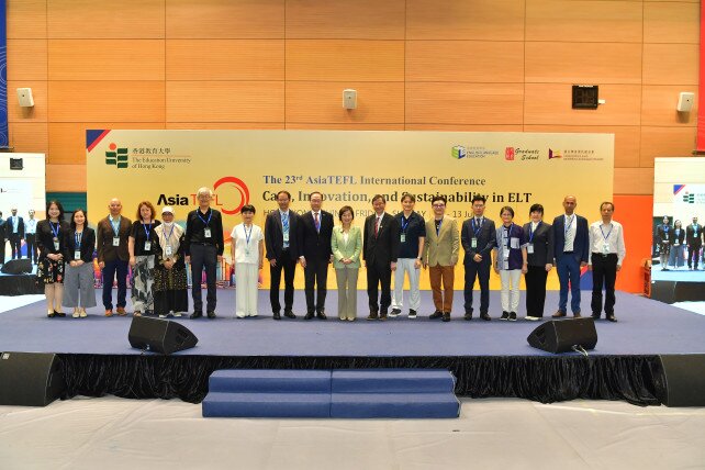 Department of English Language Education at The Education University of Hong Kong (EdUHK) hosted the 23rd AsiaTEFL International Conference