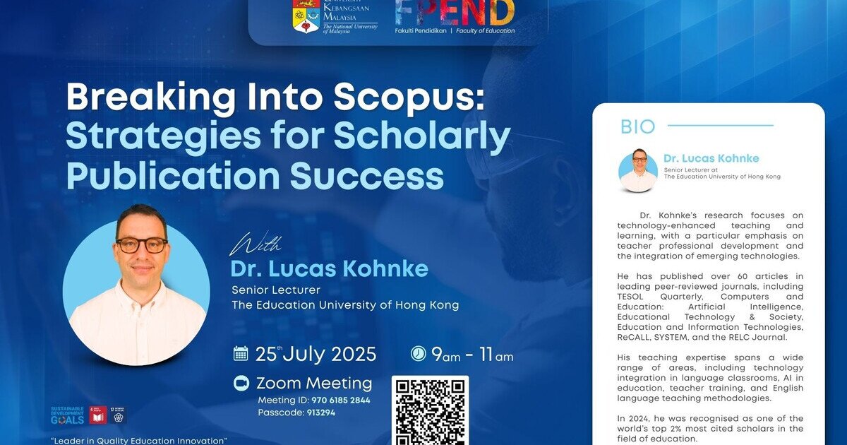 Breaking Into Scopus: Strategies for Scholarly Success | Events ...