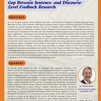 Rebalancing the Focus: Investigating the Gap Between Sentence- and Discourse-Level Feedback Research