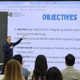 Dr. Lucas Kohnke delivered three invited talks sharing his latest research and practical implications