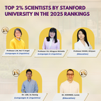 Top 2% Scientists by Stanford University in the 2025 Rankings