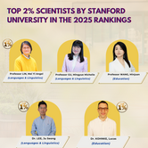Top 2% Scientists by Stanford University in the 2025 Rankings