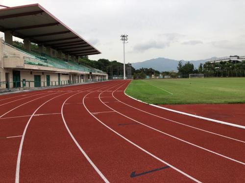 New 400 m running track