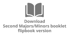 Download Second Majors and Minors Booklet Flipbook Version