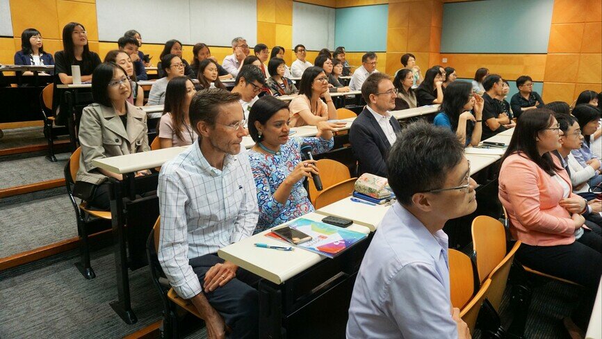 Participants shared their views during the Q&A session