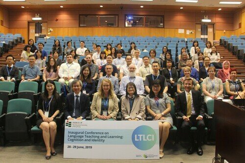 Group photo during the opening ceremony 