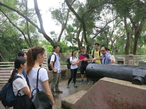 学生参与香港历史博物馆驻馆服务 