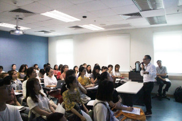 Mr Teng Feng Mark’s seminar attracted over 50 participants