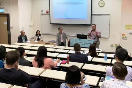 Q&A session of the Dean and Associate Deans/Acting Associate Dean