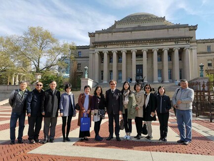 CHL visiting the Columbia University.