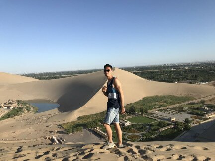 國家級文化遺產鳴沙山月牙泉