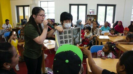 Storytelling session by the One City One Book Student Ambassadors