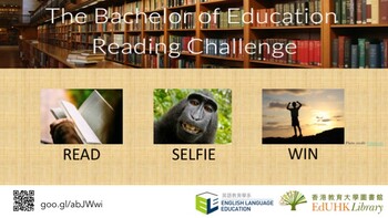 The intended aim of the reading challenge is to expose participants to a wider array of English texts and cultivate a life-long habit of reading for pleasure.
