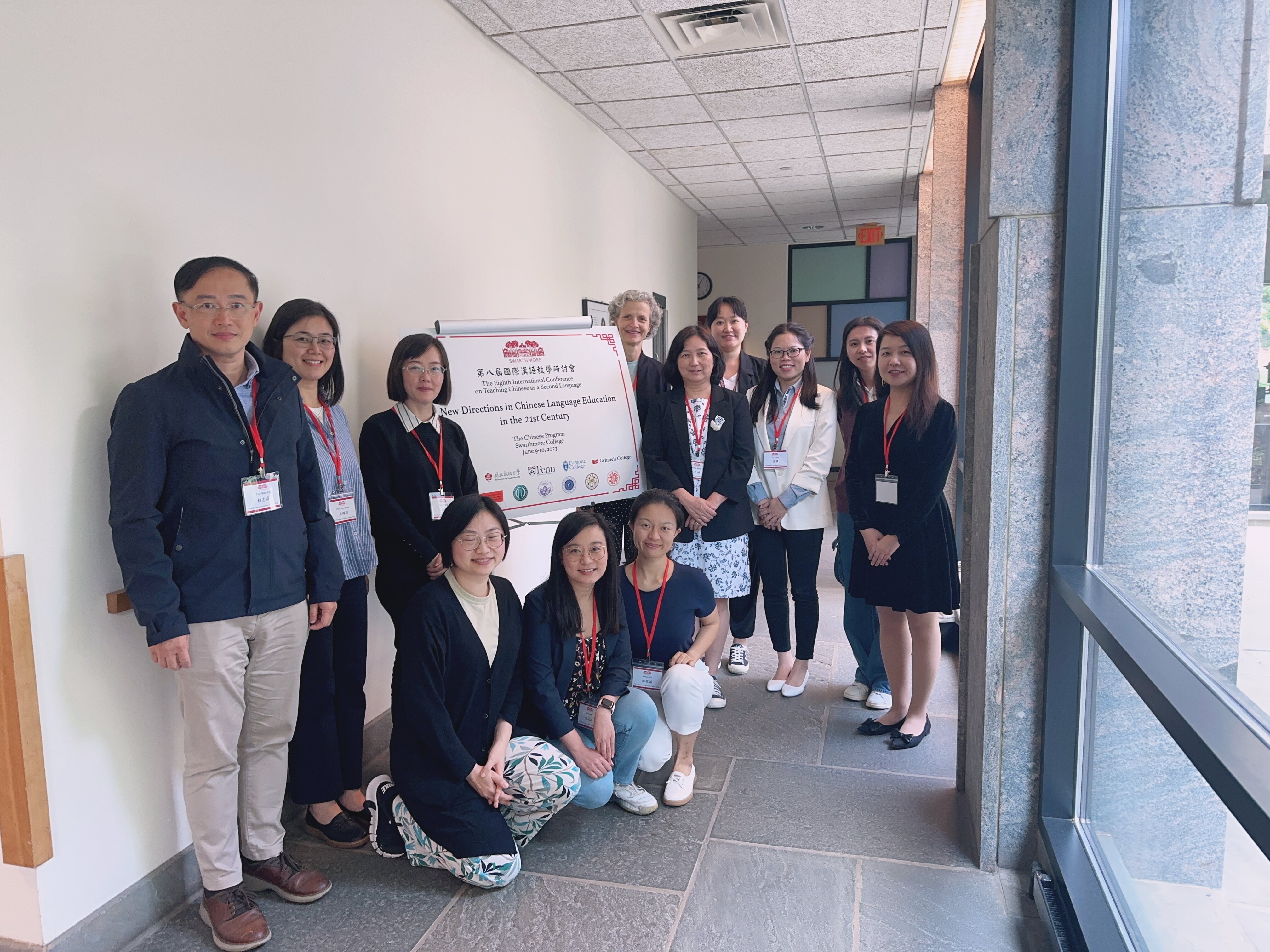 Faculty members and students from CHL with the organisers