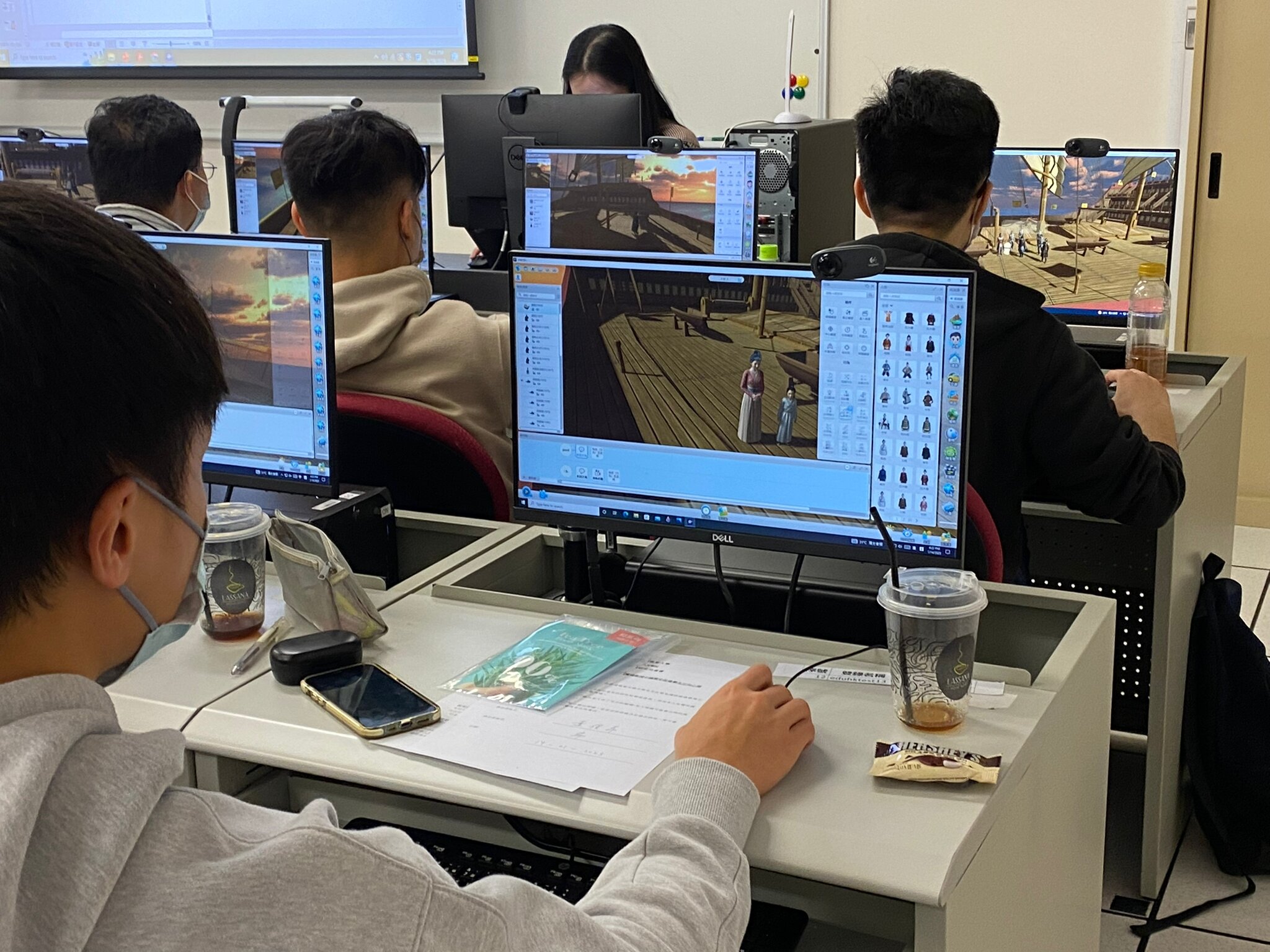 同学学习制作VR