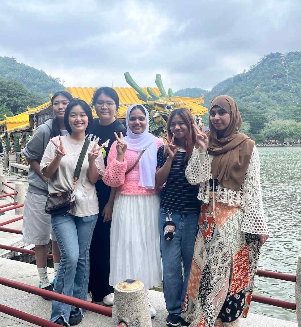 Capturing memories at the stunning New Yuan Ming Palace