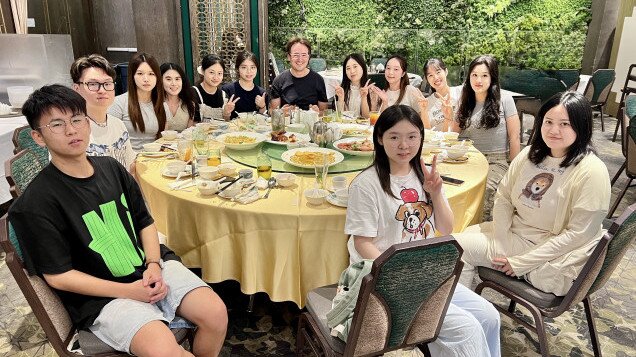 11 August 2025: "Programme Leader invited graduates of the 2024-2025 cohort for a farewell dinner." thumbnail