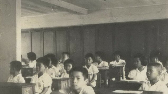 橫頭磡神召會康樂學校的課堂照片(1960年代) (香港) - 香港教育博物館 縮圖