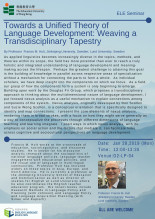 Towards a Unified Theory of Language Development: Weaving a Transdisciplinary Tapestry 縮圖
