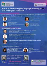 Practical ideas for English language teaching (PELT): into and beyond classroom 缩图
