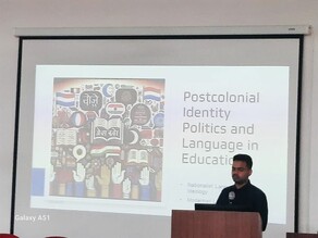 Decolonizing Multilingualism in South Asia" at the international conference "Voices of India and Beyond: Mobility, Sustainability, and Technology 缩图